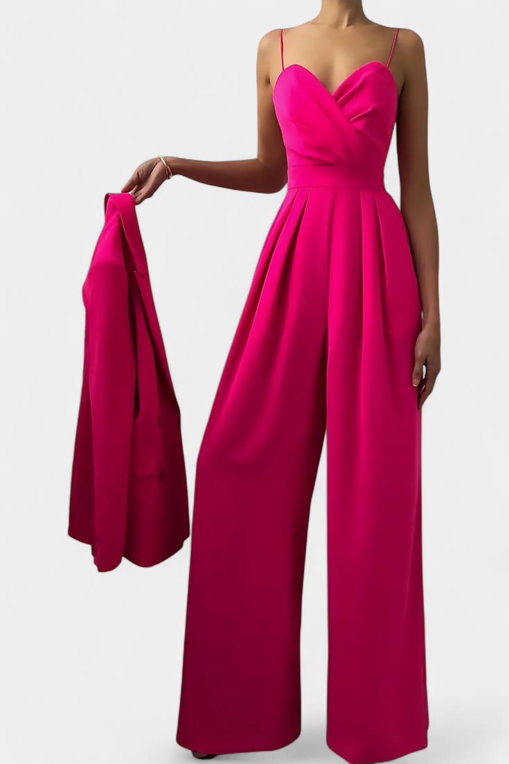 Jumpsuit "Lisa" – Bandjes & Wijde Pijpen