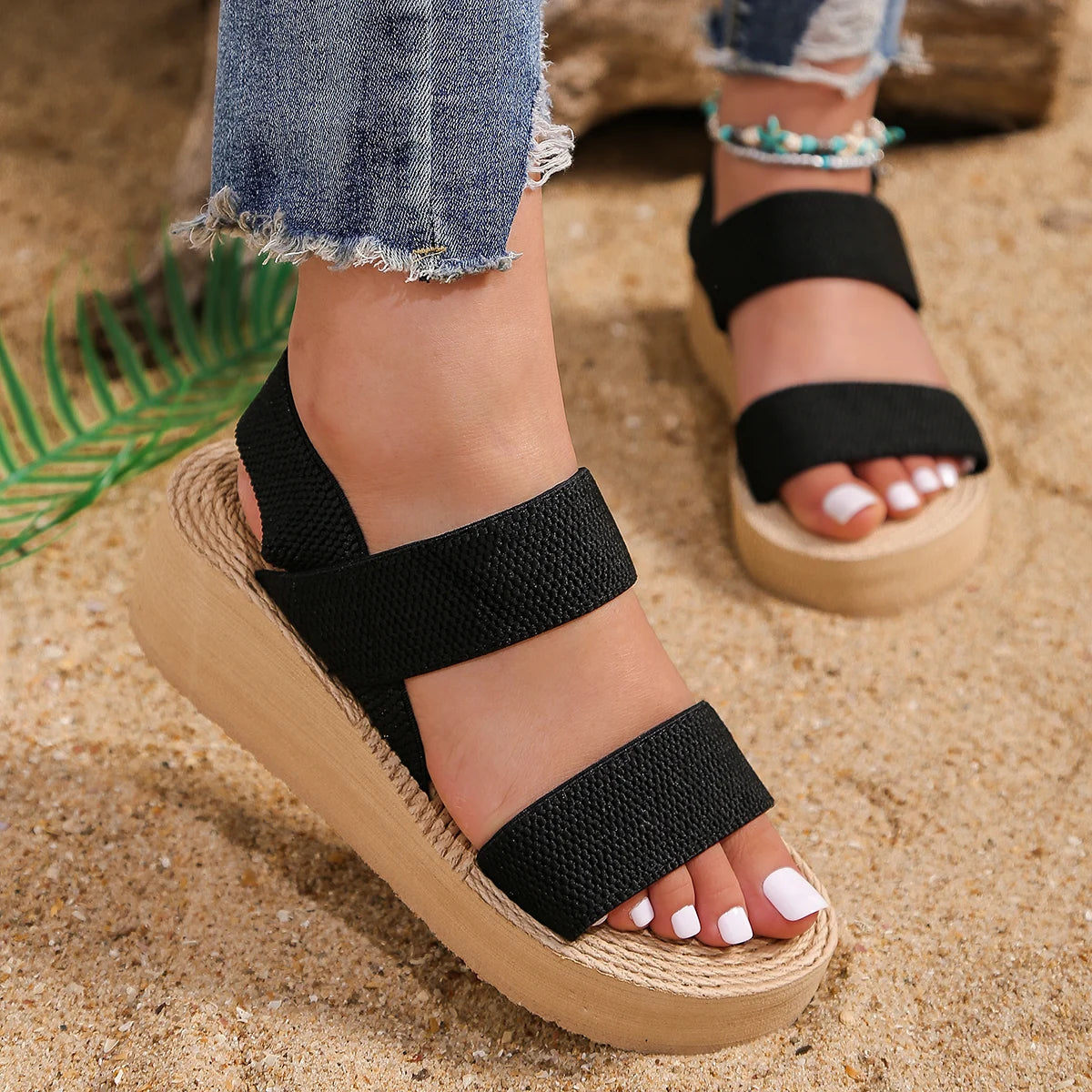 Plateausandalen "Josefine" – Breeze