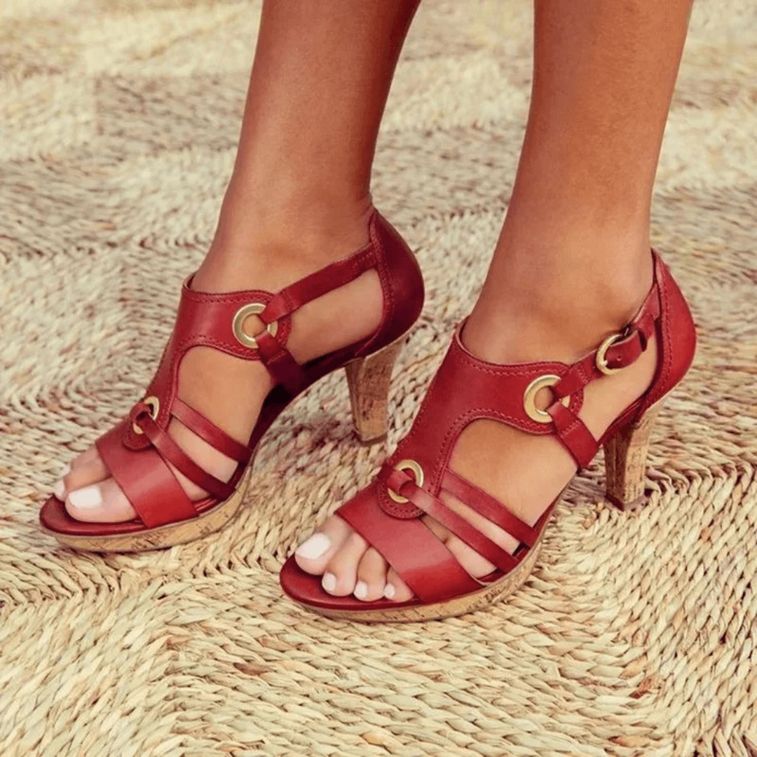 Comfortpumps "Henriette" – Open & Elegant
