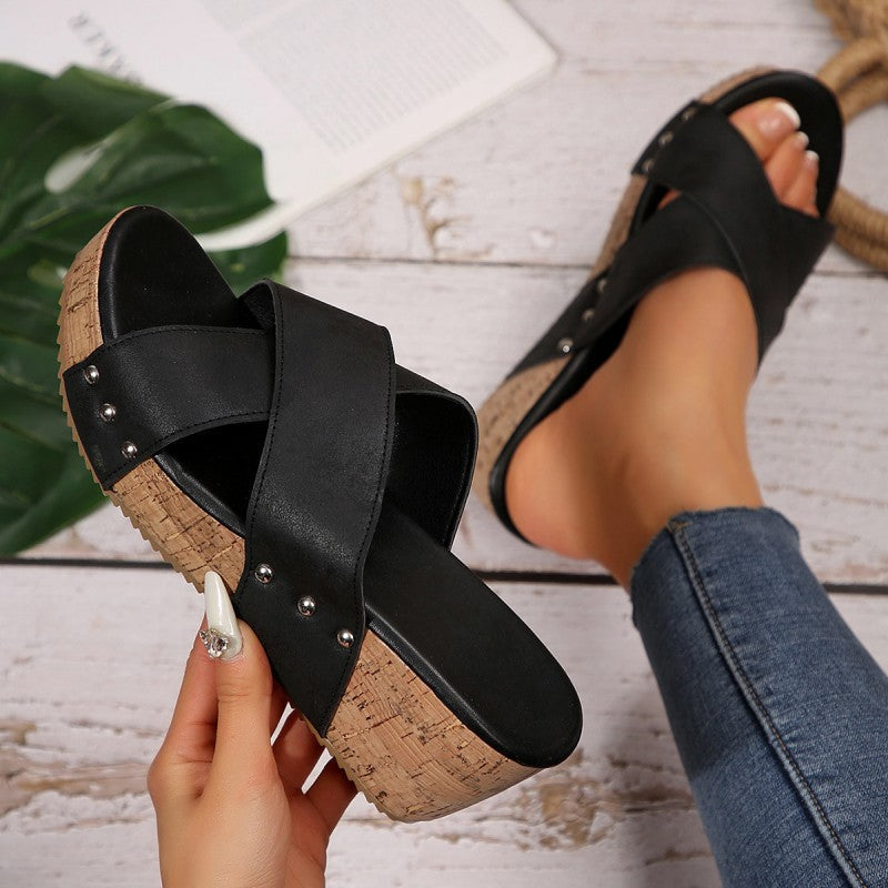 Sleehaksandalen "Petra" – Boho