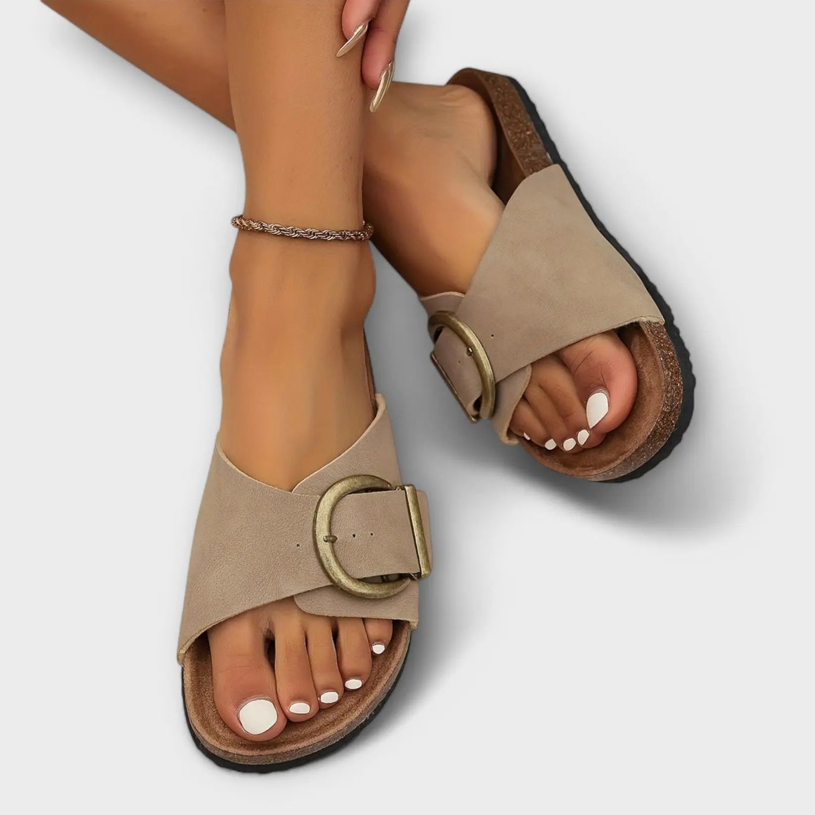 Comfortsandalen "Anja" – Verstelbare Gesp