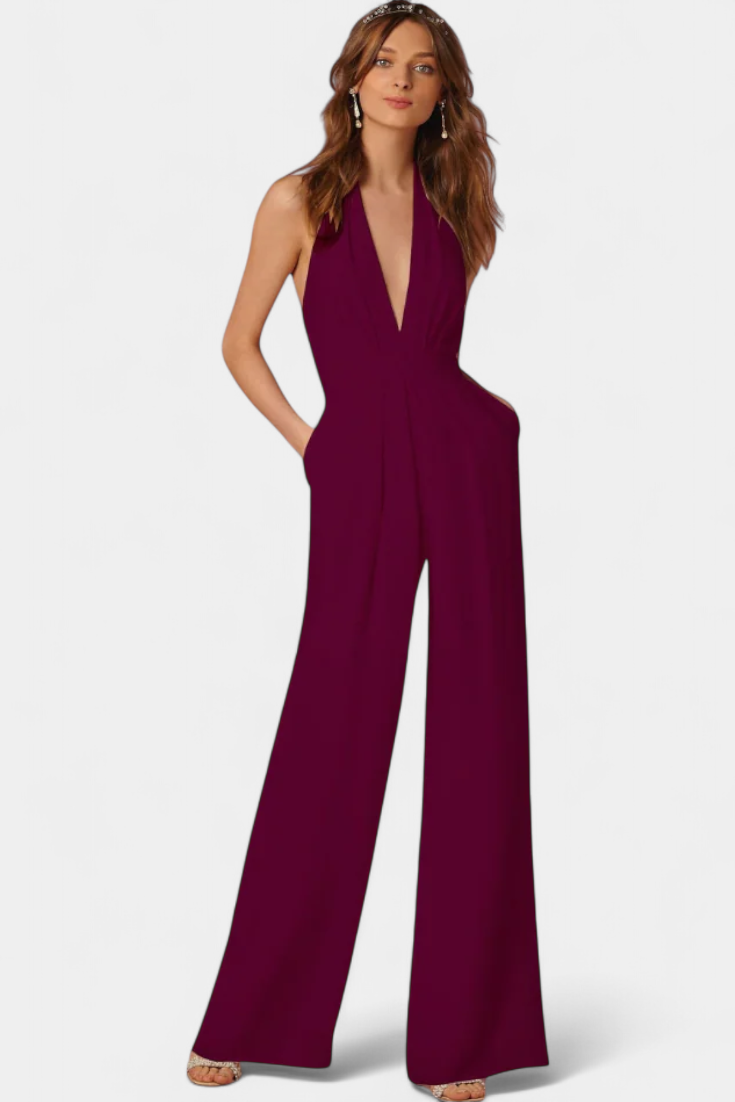 Jumpsuit "Paulina" – Wijde Pijpen
