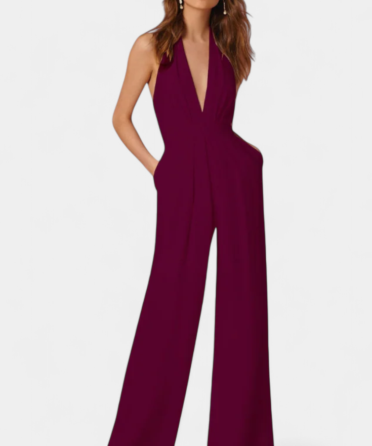 Jumpsuit "Paulina" – Wijde Pijpen