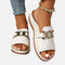 Sandalen "Franziska" – Gouden Gesp