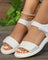 Orthopedische Sandalen "Brigitte" – Twee Riemen