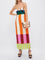 Robe Longue "Josefine" – Rayures Colorées